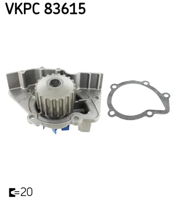 Водна помпа, охлаждане на двигателя SKF